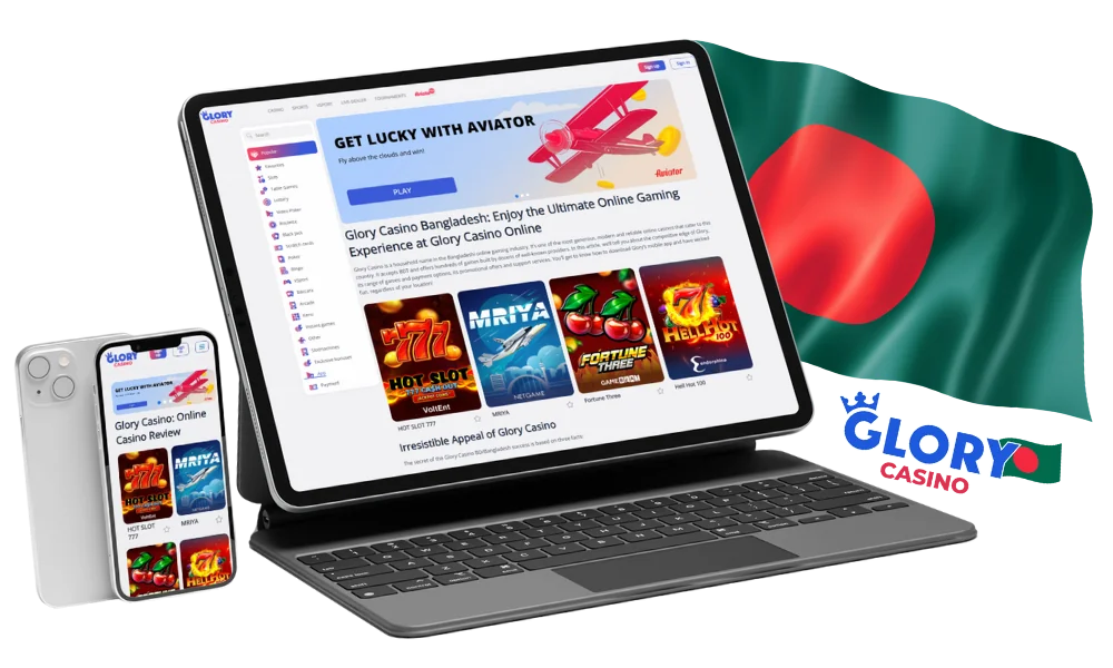 Glory Casino online casino is available to players from Bangladesh
